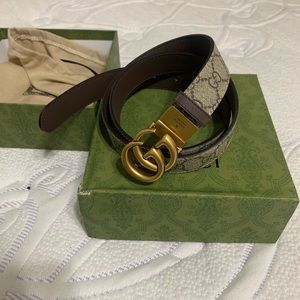 Tan Gucci Belt size 100cm